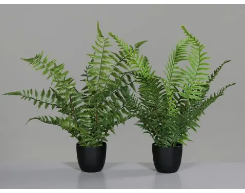 Umělá rostlina v květináči Kapradina, 36 cm (2 druhy)