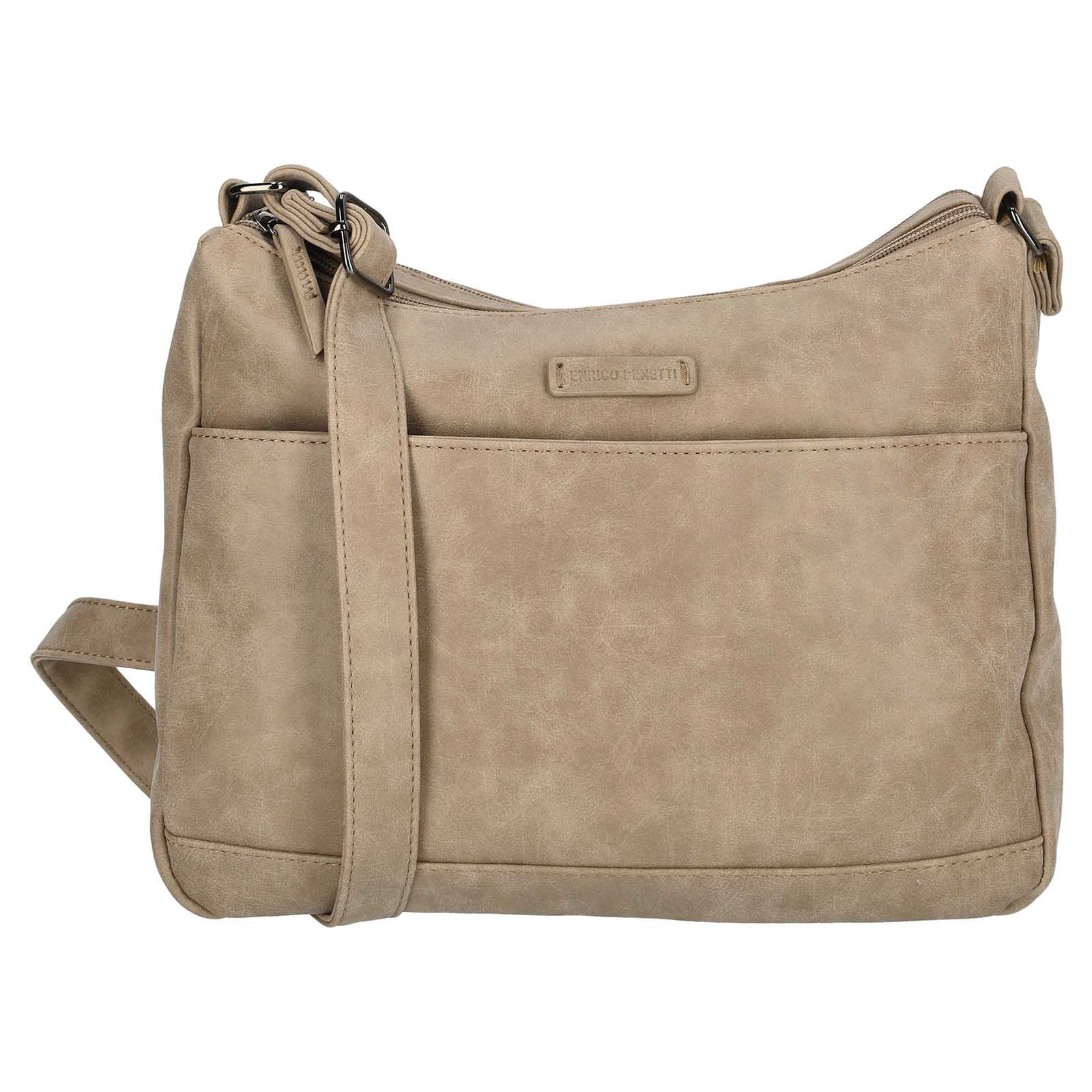 Dámská crossbody kabelka Enrico Benetti Nolla - světle hnědá
