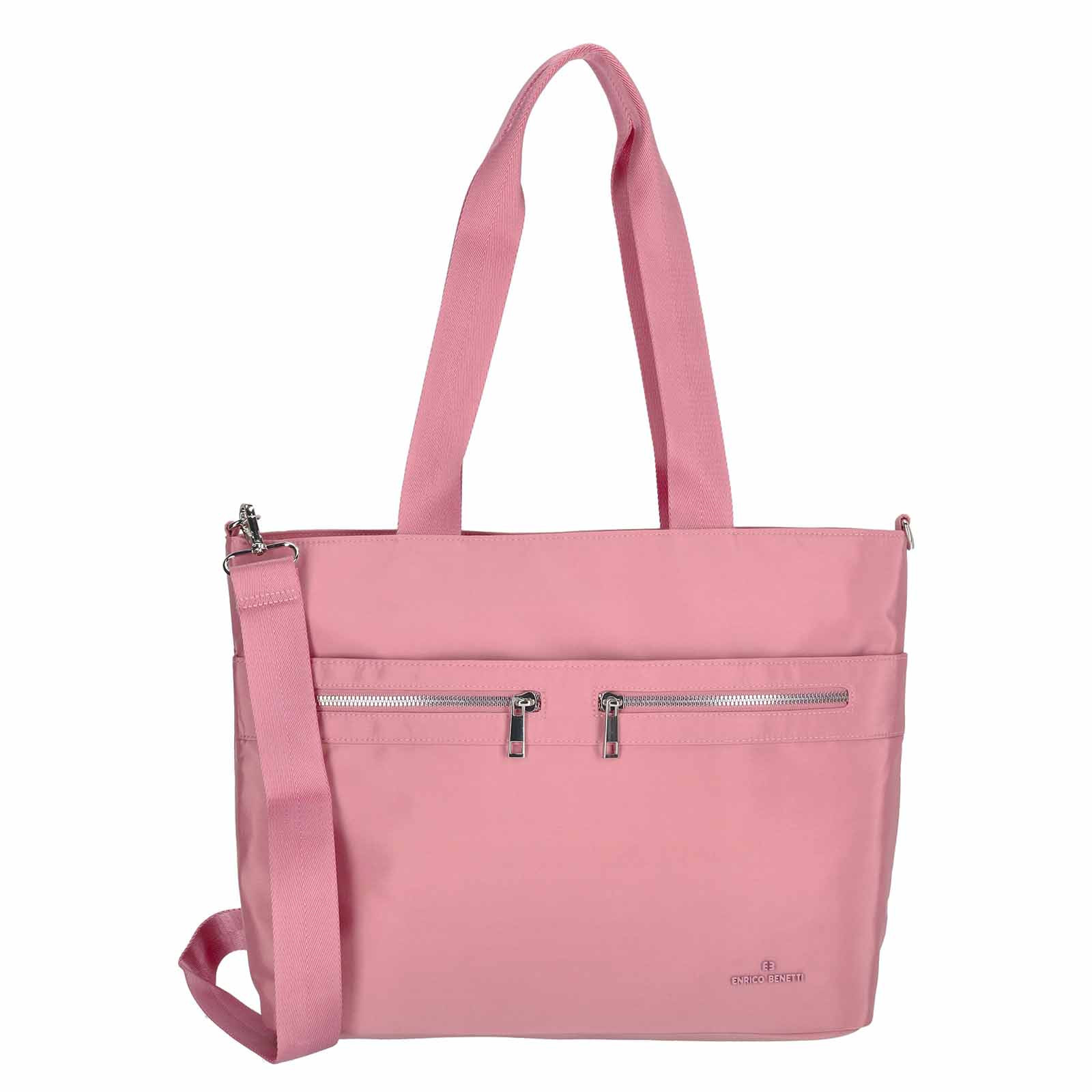 Elegantní dámská kabelka Enrico Benetti Janila - růžová