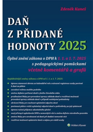 Daň z přidané hodnoty 2025 - Zdeněk Kuneš
