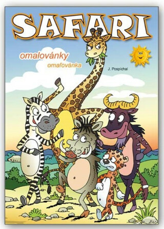 Omalovánky A4 - Safari