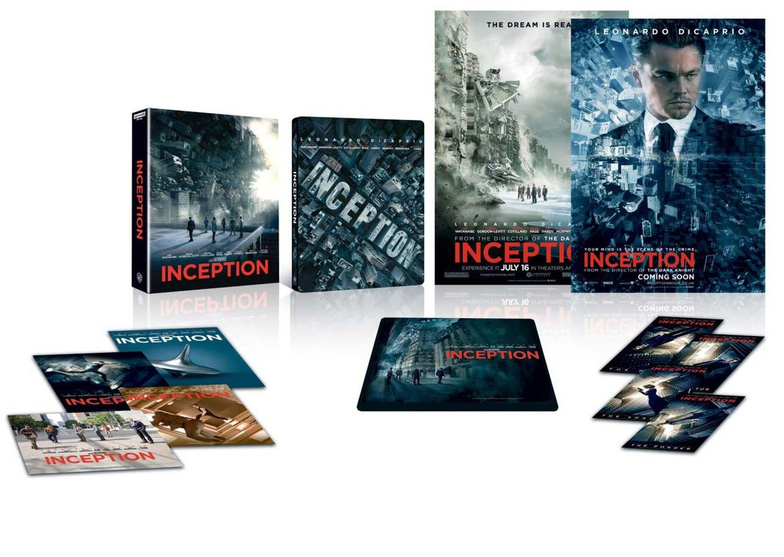 Počátek (4K UHD + BLU-RAY + BONUS) 3 disky - STEELBOOK