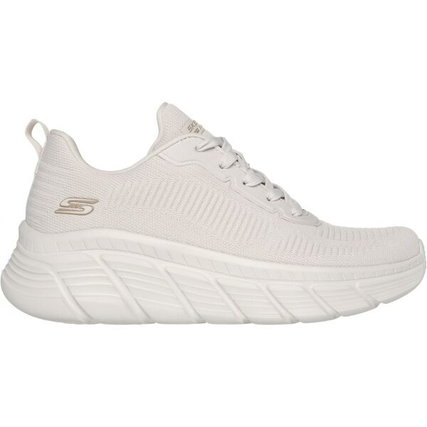 Skechers BOBS B FLEX HI - FLYING HI Dámská vycházková obuv, béžová, velikost