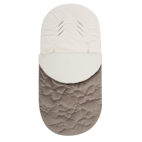 NEW BABY BUTTERFLY Dětský fusak, hnědá, velikost