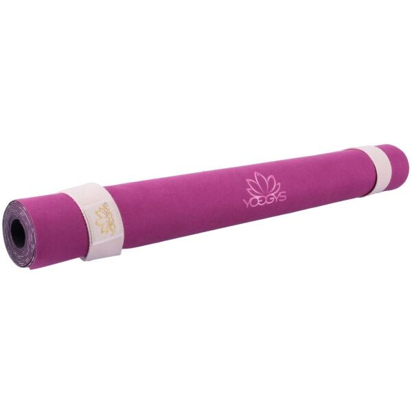 YOGGYS HAMSA 1.5 MM Jóga podložka, fialová, velikost