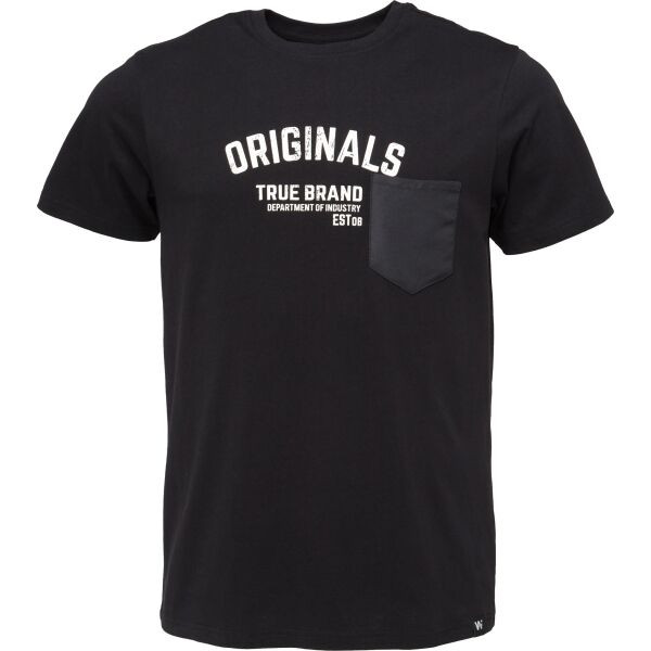 Willard ALBERTUS Pánské triko, černá, velikost