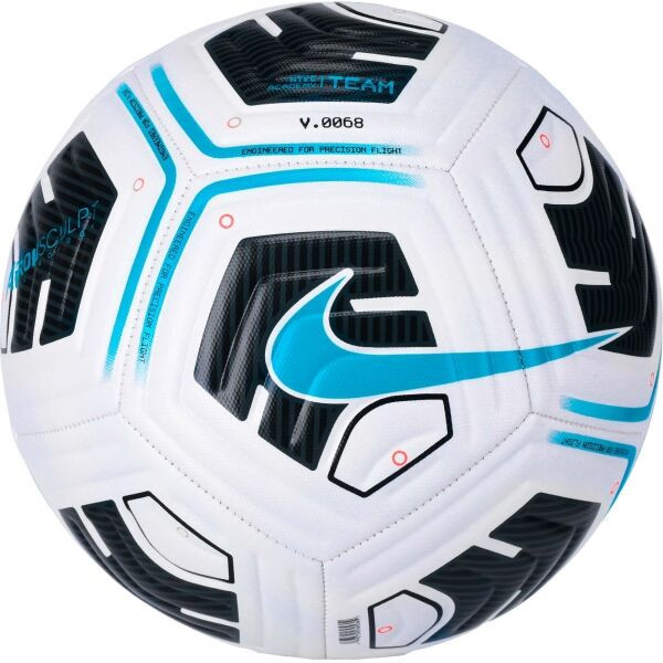 Nike ACADEMY TEAM Fotbalový míč, bílá, velikost