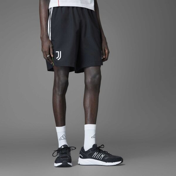 adidas JUVENTUS FC UBP Pánské fotbalové kraťasy, černá, velikost