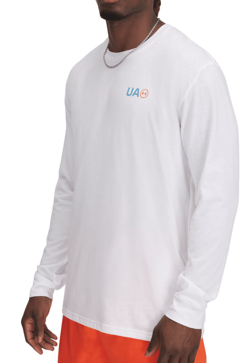 Triko s dlouhým rukávem Under Armour UA M WORKWEAR LOGO LS
