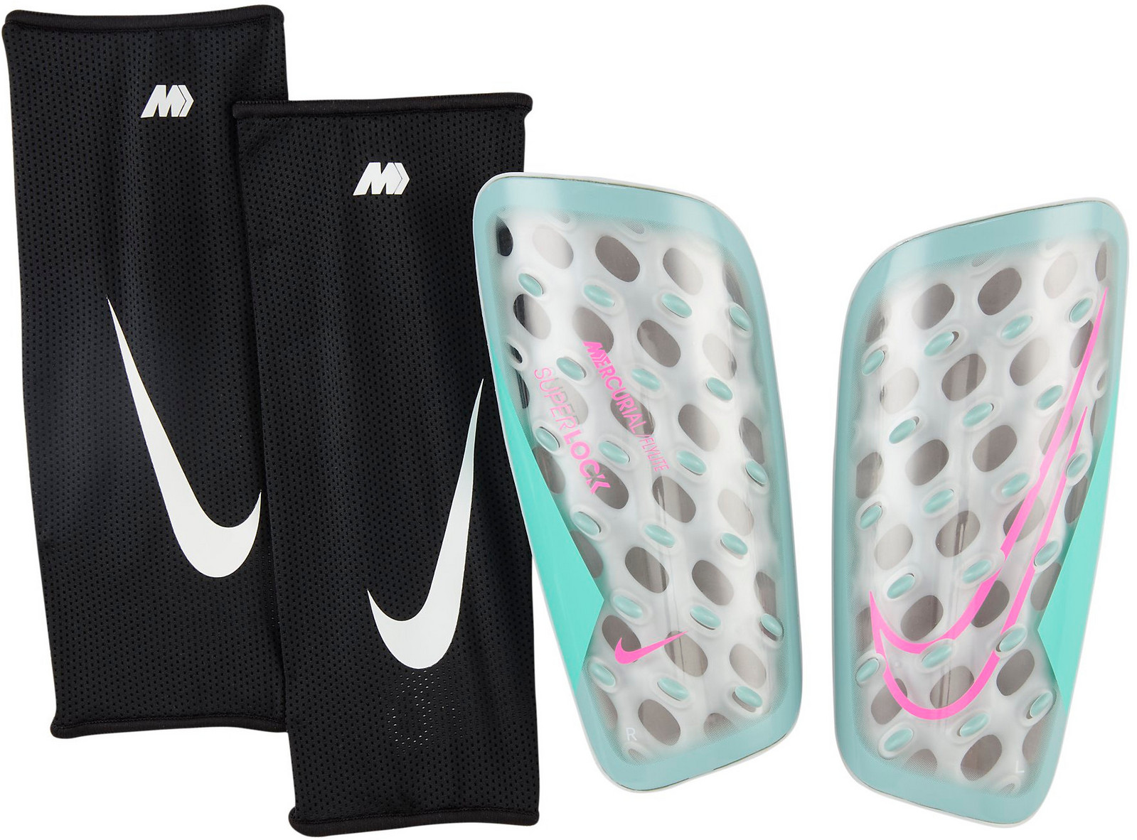Chrániče Nike Mercurial FlyLite SuperLock Shin Guards