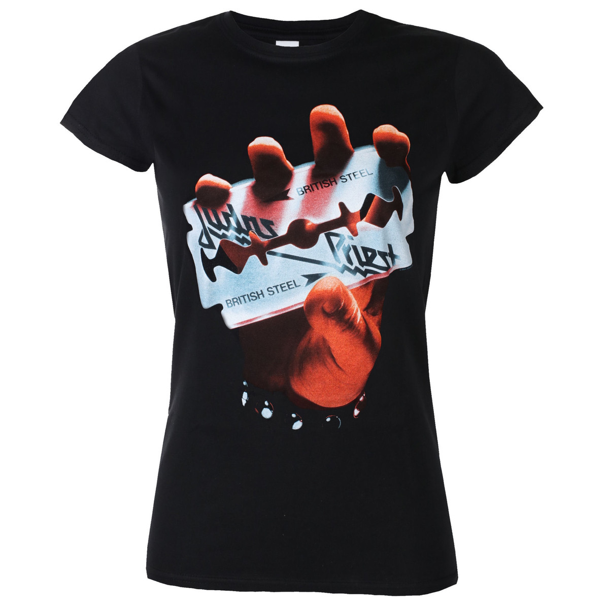Tričko metal dámské Judas Priest - British Steel - ROCK OFF - JPTEE01LB S