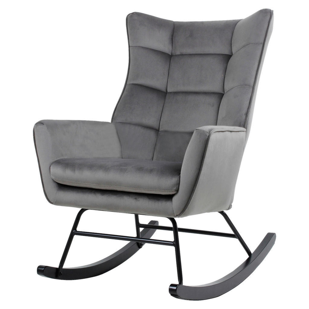 XXXL HOUPACÍ ŽIDLE, dřevo, kov, plast, šedá