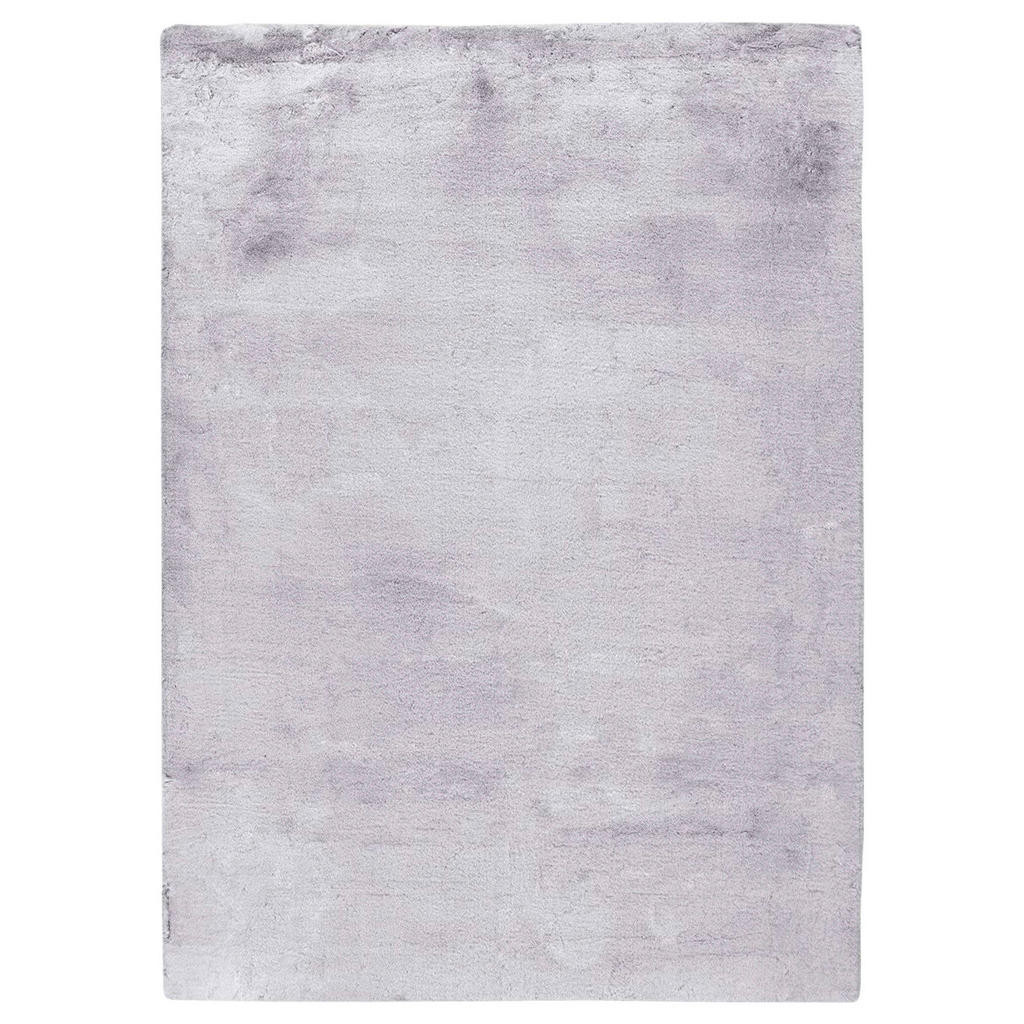 XXXL KOBEREC S VYSOKÝM VLASEM, 120/170 cm, antracitová, bílá