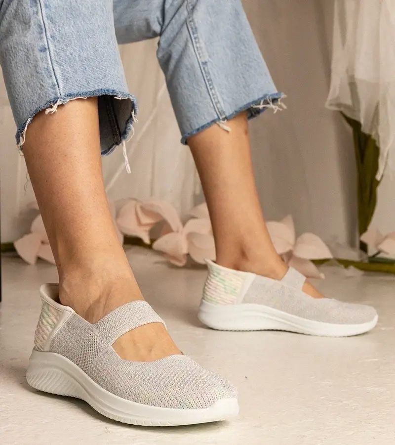 marka niezdefiniowana Colorful women's slip-on sneakers with embossed sole Muratti