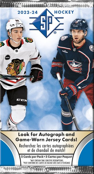 2023–24 Upper Deck SP balíček karet