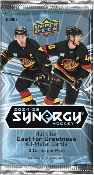 2024–25 Upper Deck Synergy balíček karet
