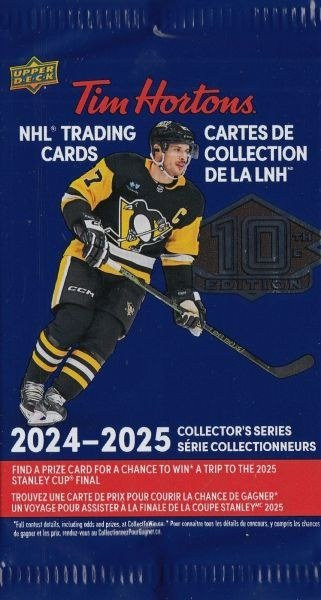 2024–25 Upper Deck Tim Hortons Hockey Hobby balíček karet