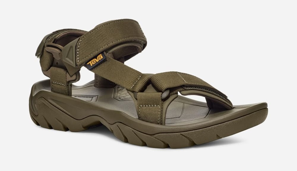 Teva Terra Fi 5 Universal EU 45 ½, olive Pánské sandály