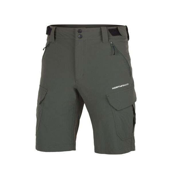 Northfinder ANTHON Pánské šortky, khaki, velikost