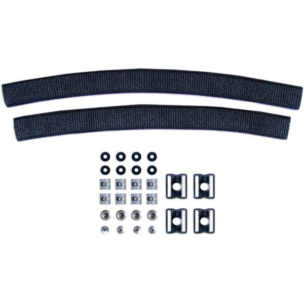 BLINDSAVE SHARKY STRAPS & BUCKLES Upevňovací sada pro masku, černá, velikost