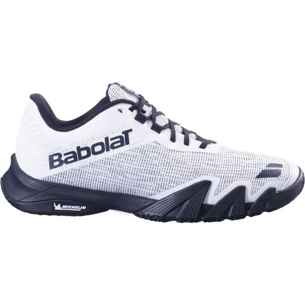 Babolat JET VIVA M Pánská padel obuv, bílá, velikost 42.5