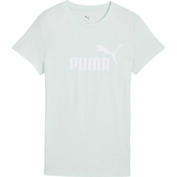 Puma ESSENTIALS NO.1 LOGO TEE Dámské tričko, světle zelená, velikost