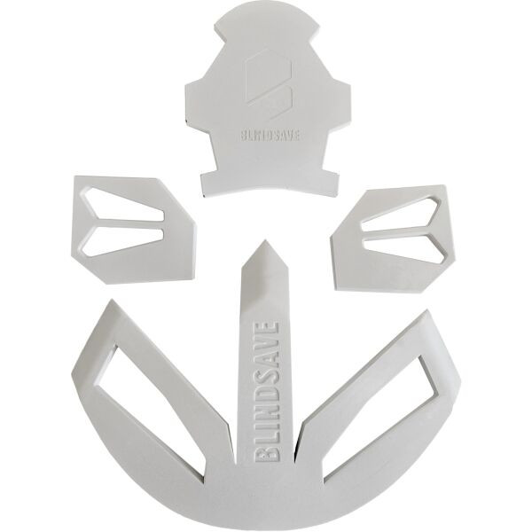 BLINDSAVE SHARKY INSERTS Vycpávky do masky, bílá, velikost