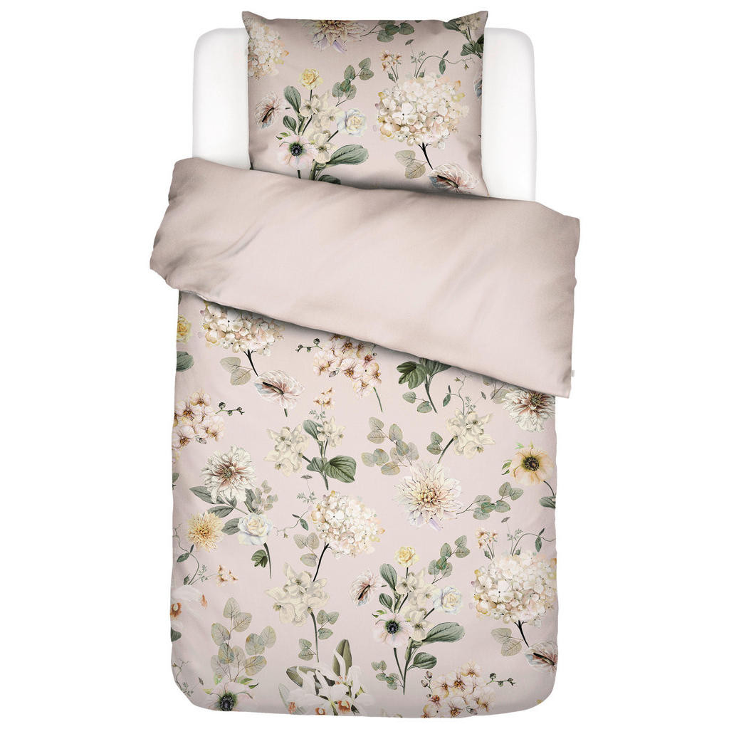 Essenza POVLEČENÍ, satén, světle růžová, 140/200 cm