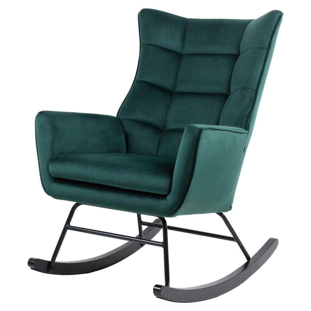 XXXL HOUPACÍ ŽIDLE, dřevo, kov, plast, zelená