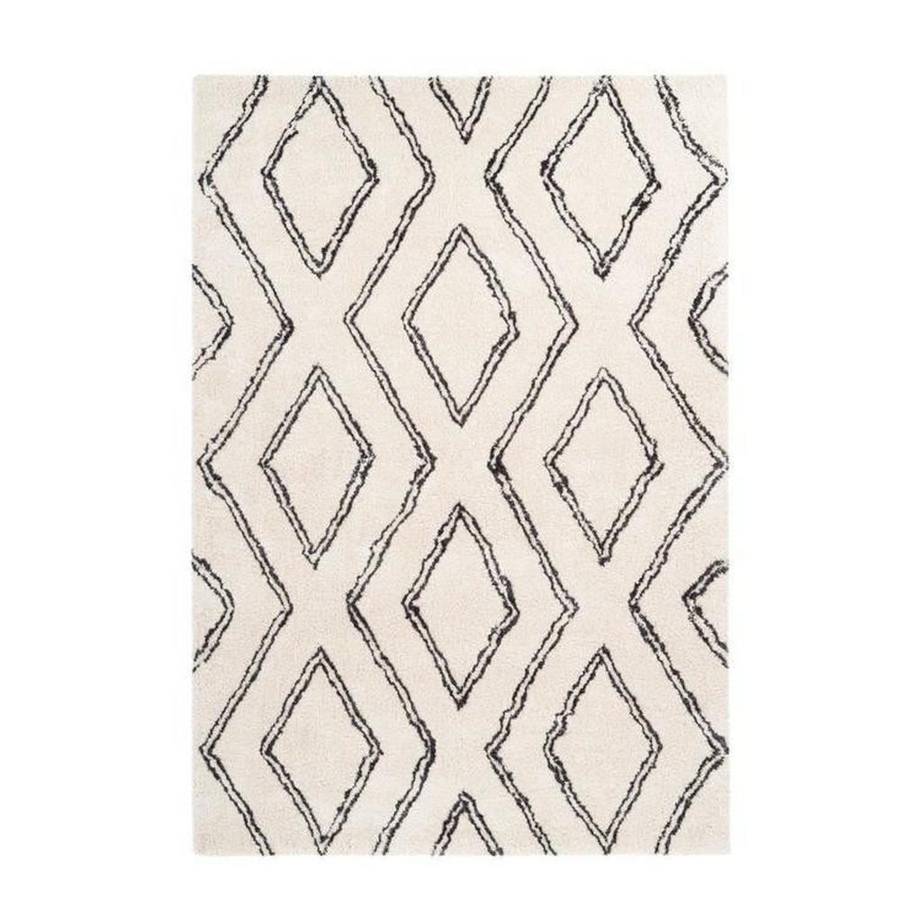 XXXL KOBEREC S VYSOKÝM VLASEM, 80/150 cm, bílá