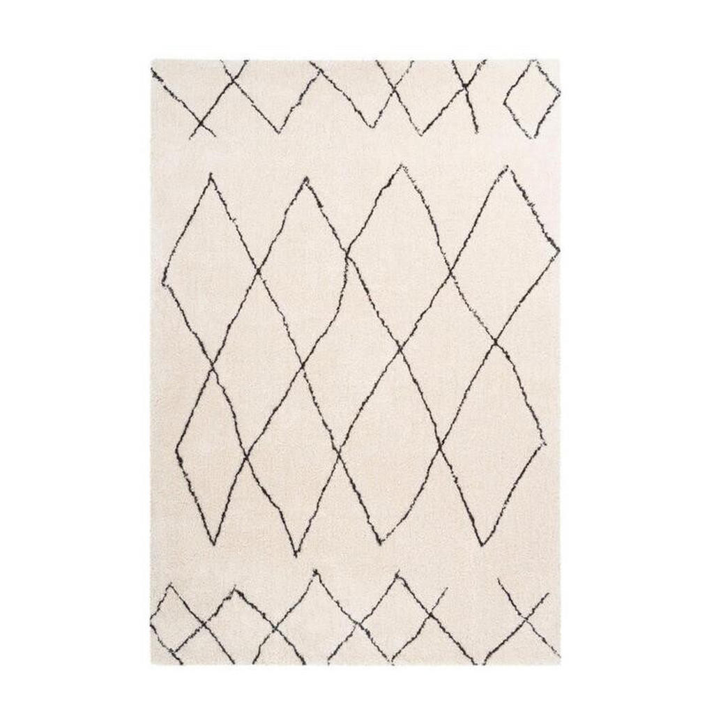 XXXL KOBEREC S VYSOKÝM VLASEM, 120/170 cm, krémová, béžová