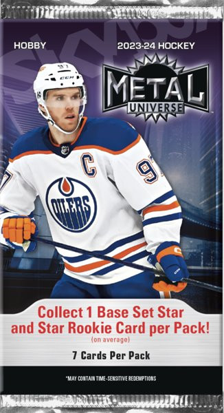 2023–24 Upper Deck Skybox Metal Universe Hobby balíček karet