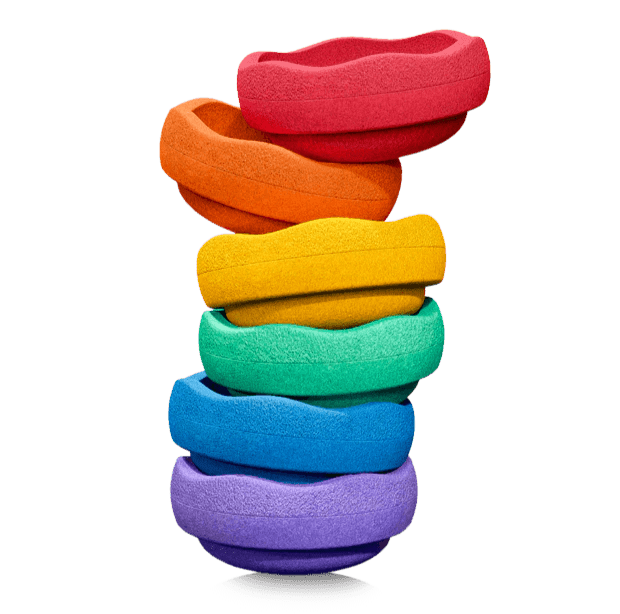 Stapelstein balanční kámen (1ks) Barva: oranžový