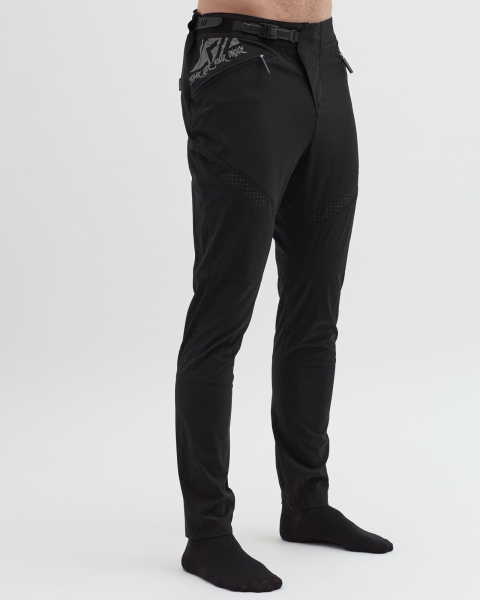 Pánské enduro kalhoty silvini tellaro černá s
