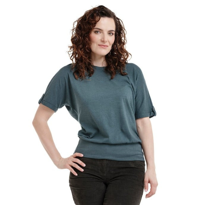 Dámské tričko bushman garra ii petrolejová s