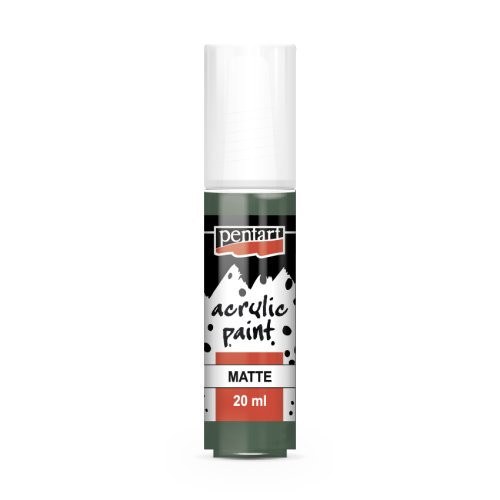 Akrylová barva matná PENTART 20 ml KHAKI ZELENÁ