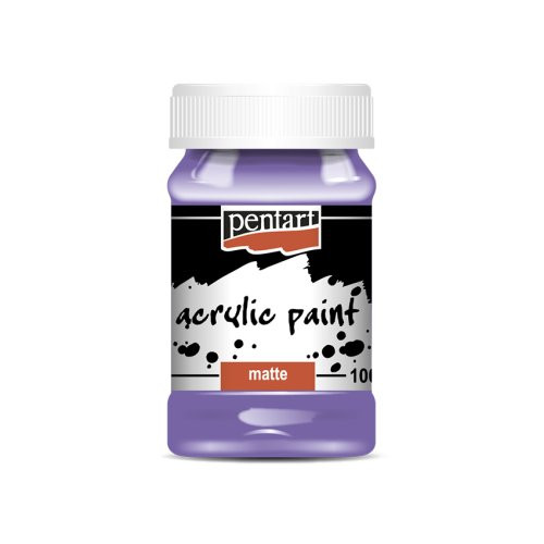 Akrylová barva matná PENTART 100 ml FIALOVÁ