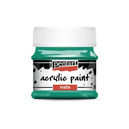 Akrylová barva matná PENTART 50 ml TYRKYSOVÁ