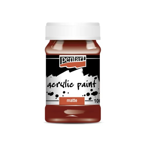 Akrylová barva matná PENTART 100 ml BOURDON