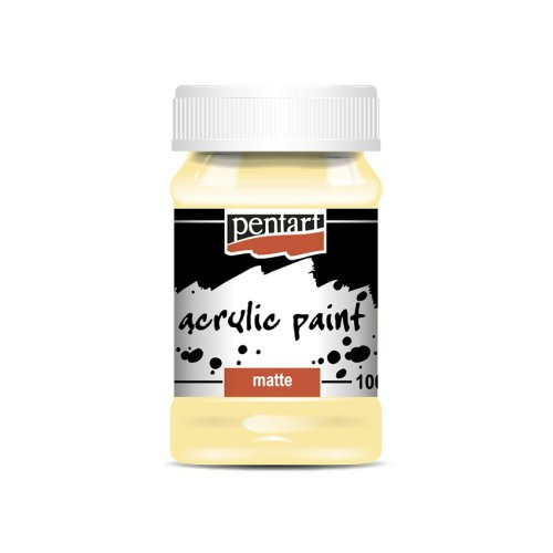 Akrylová barva matná PENTART 100 ml BÍLÁ KÁVA