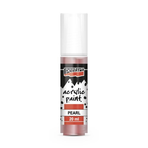 Akrylová barva perleťová PENTART 20 ml RŮŽOVÁ