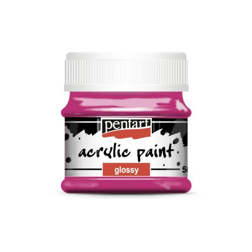 Akrylová barva lesklá PENTART 50 ml MAGENTA