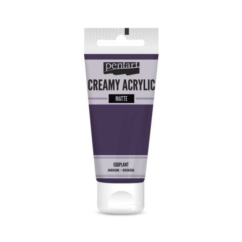Krémová akrylová barva matná PENTART 60 ml LILEK