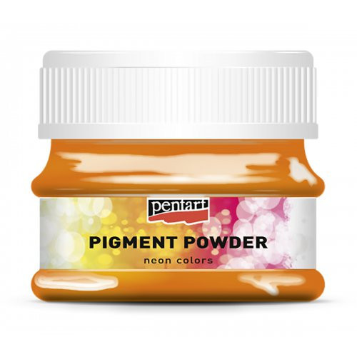 Pigmentový prášek PENTART 12 g NEONOVÁ ORANŽOVÁ