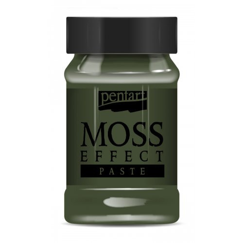 Pasta s mechovým efektem PENTART 100 ml TMAVÁ ZELENÁ