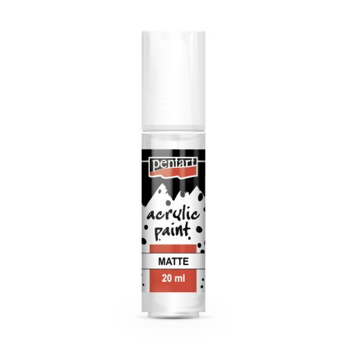 Akrylová barva matná PENTART 20 ml TITANOVÁ BÍLÁ