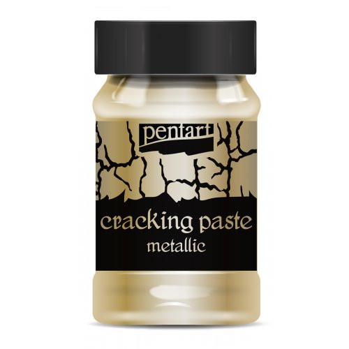 Krakelovací pasta metalická PENTART 100 ml TMAVÁ ZLATÁ