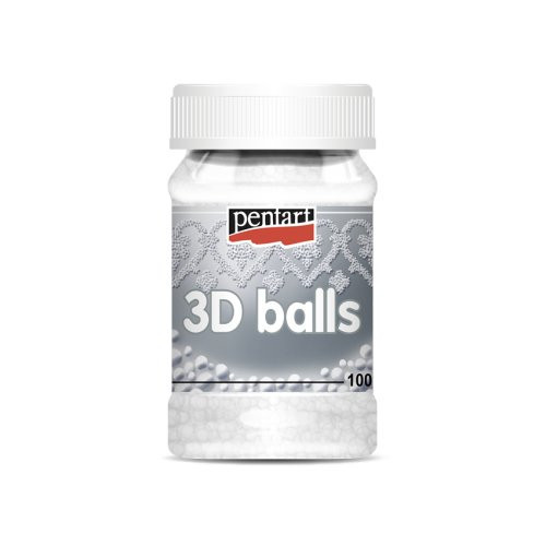 3D kuličky na tvorbu struktur PENTART 100 ml VELKÉ