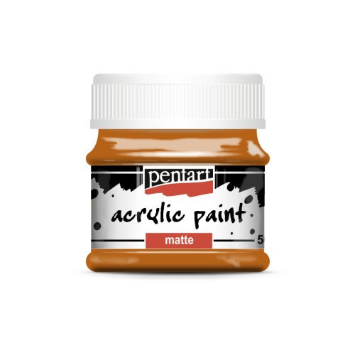 Akrylová barva matná PENTART 50 ml ČERVENÁ HLÍNA