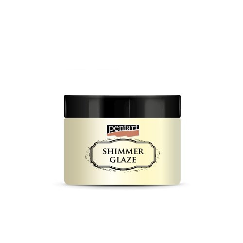Třpytivá glazura PENTART 150 ml PERLEŤOVÁ BÍLÁ